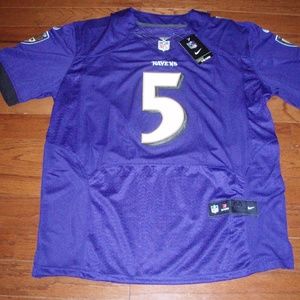 Baltimore Ravens Joe Flacco NFL Purple Jersey